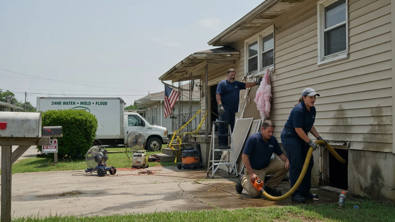 Water Damage Repair in Dyersburg, TN near me